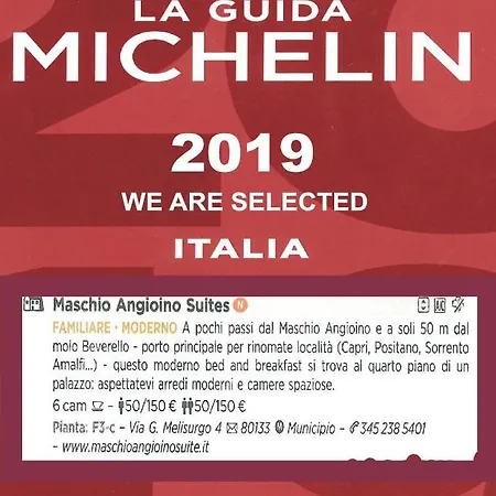 Maschio Angioino Alojamento de Acomodação e Pequeno-almoço 4*